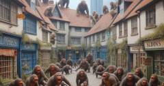 **BREAKING NEWS: ALBONS UNDER SIEGE BY MONKEY INVASION AMID MONKEYPOX OUTBREAK FEARS!**